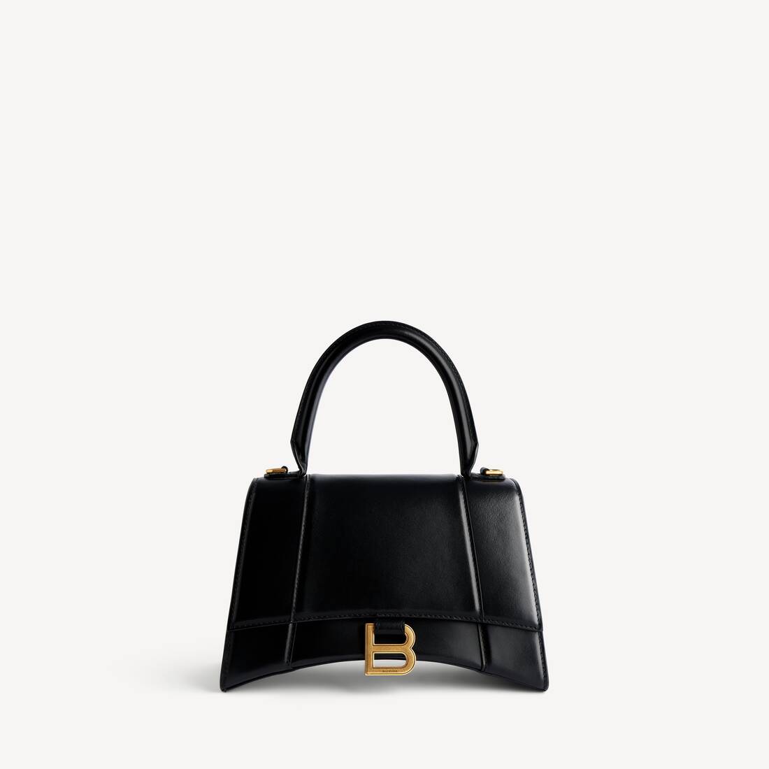 Women's Hourglass Handbag Small in Black