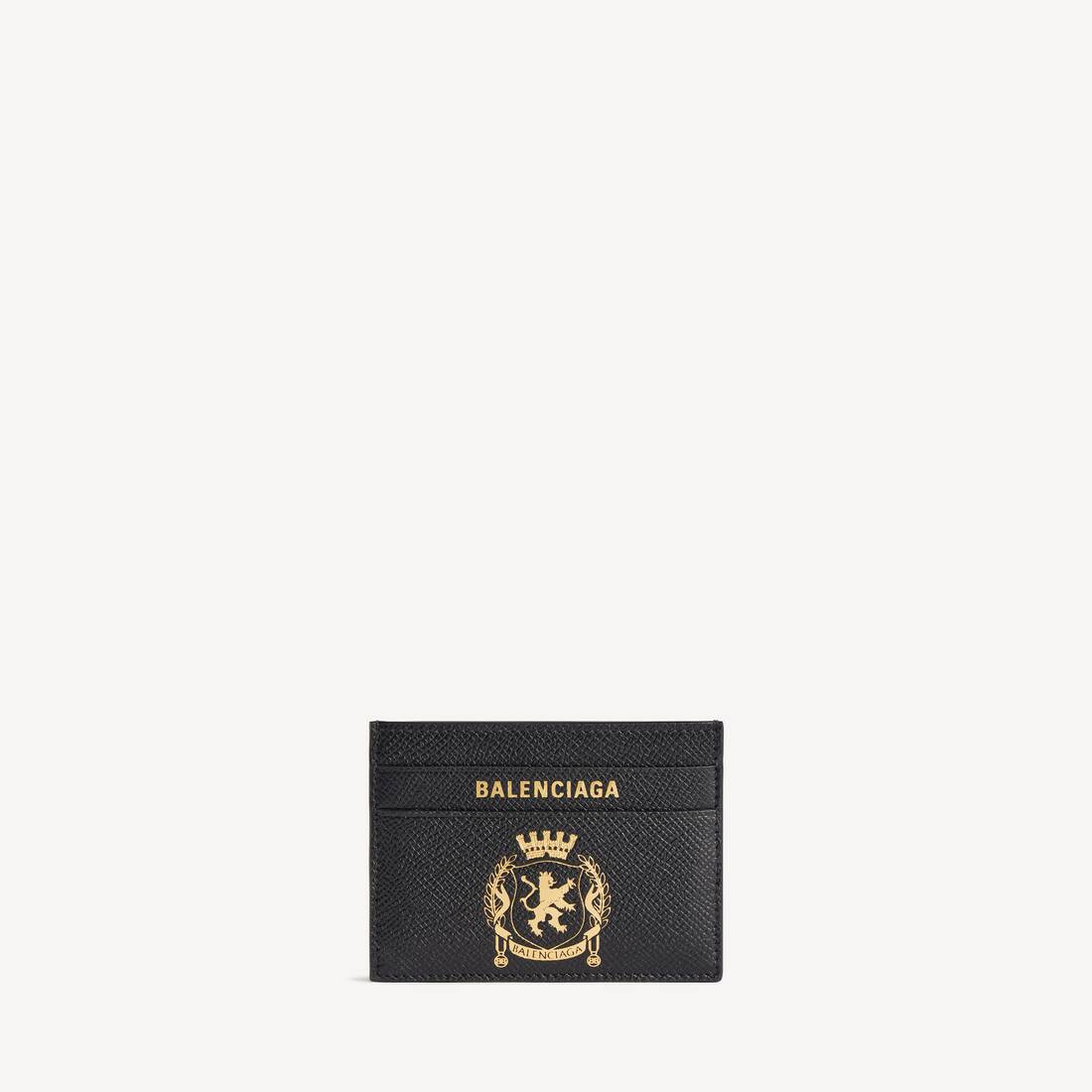 Men's Passport Card Holder in Black