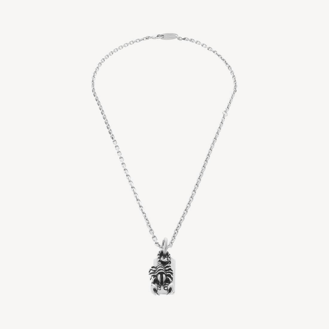 Horoscope Scorpio Necklace in Silver