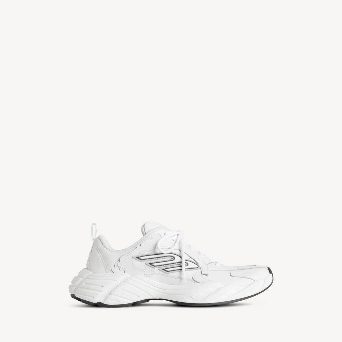 Women's Monday Shoe in White/black/grey
