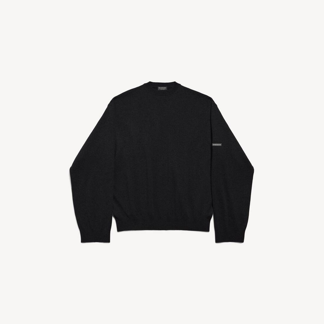 Men's Crewneck Sweater in Black