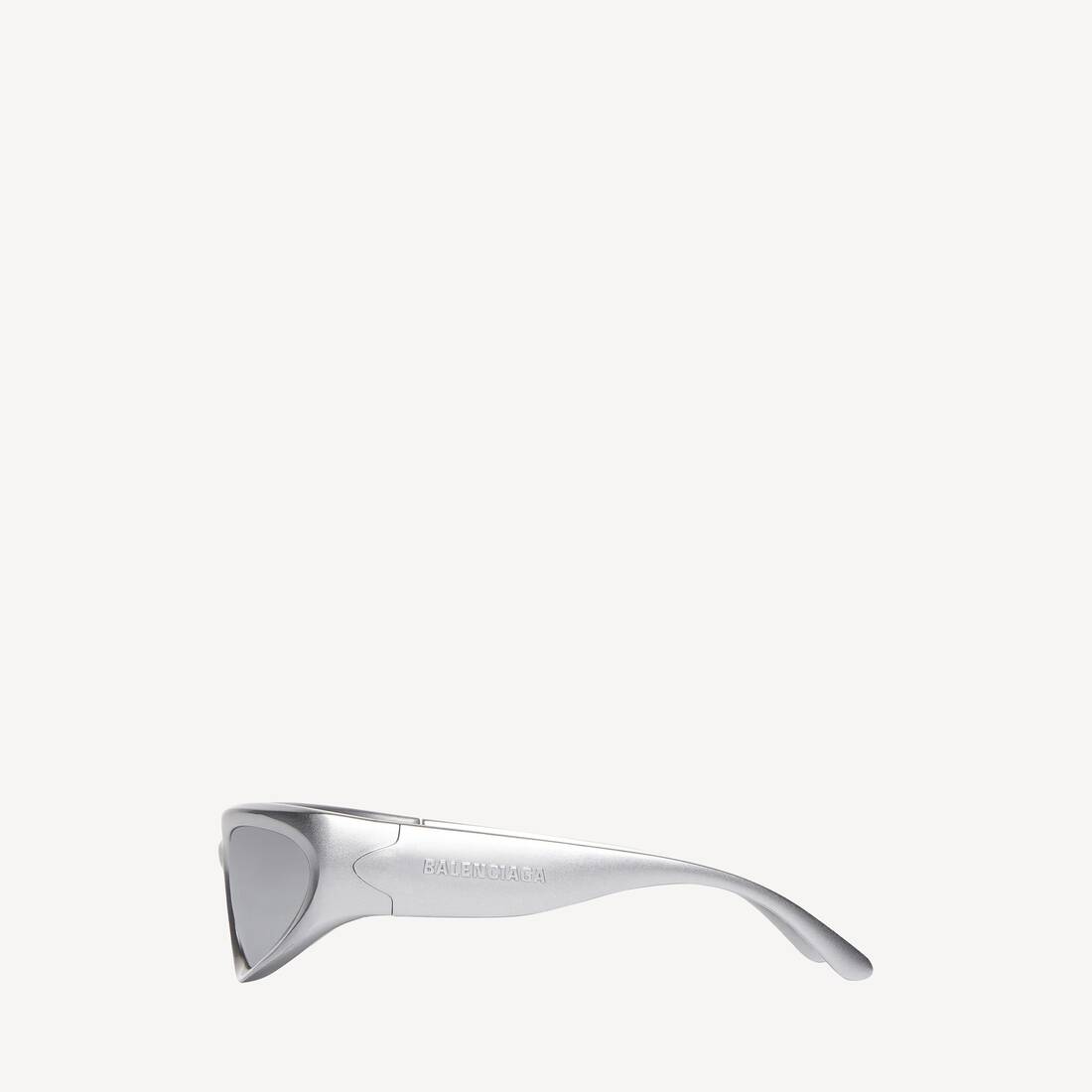 Swift Oval Sunglasses in Silver
