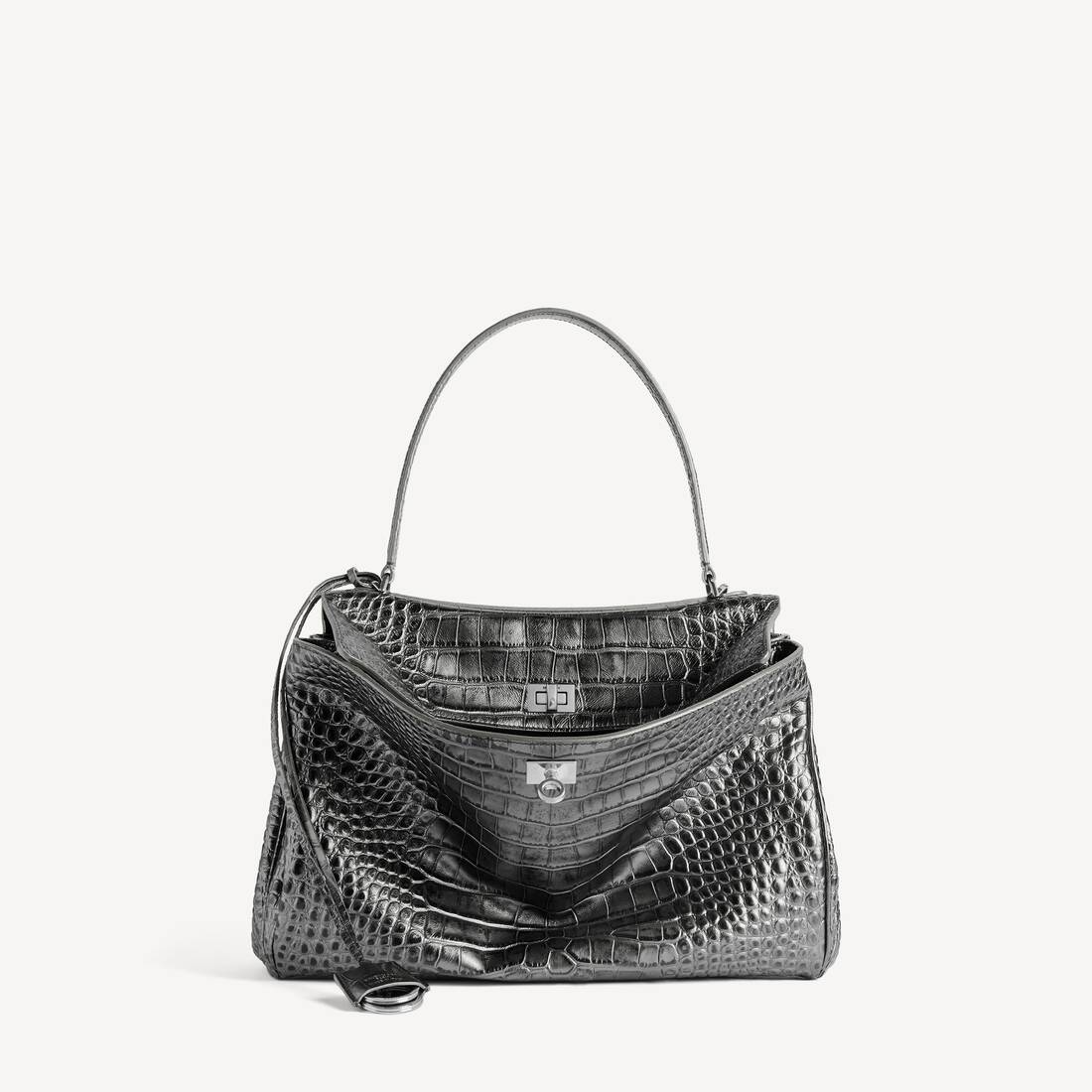 Women's Rodeo Handbag Medium in Gun Metal