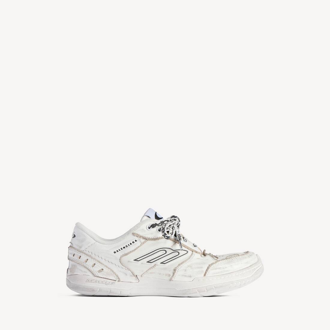 Women's Hamptons Medium Worn-out Sneaker in White