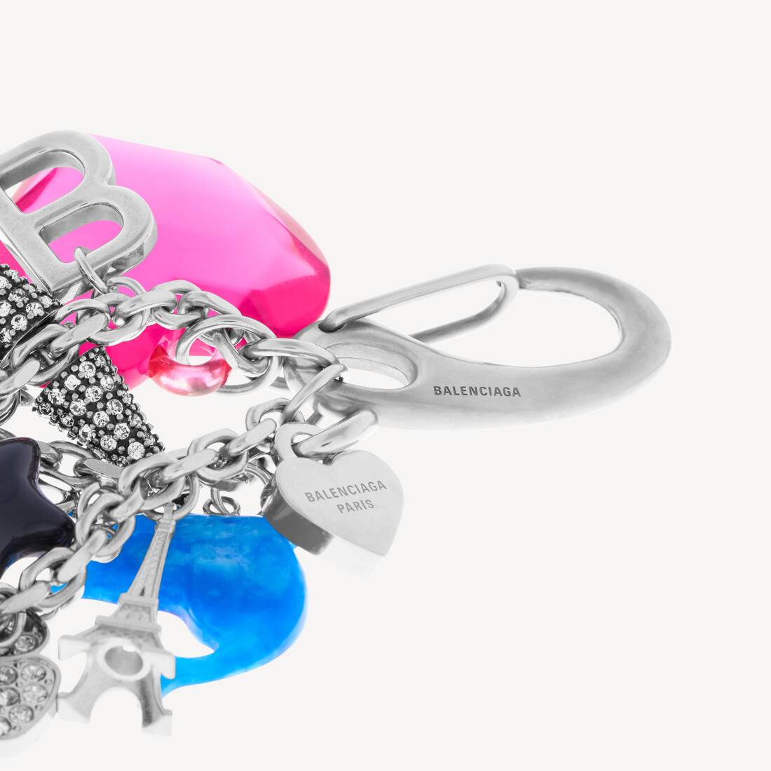 Pigalle Collector Bag Charm/keychain in Silver