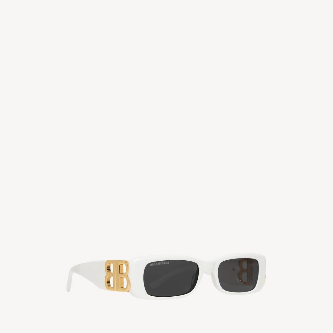 Women's Dynasty Rectangle Sunglasses in White