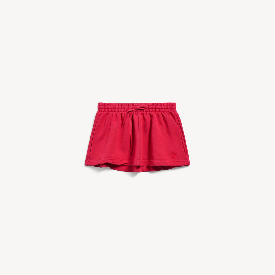 Women's Lion Football Shorts Mini Skirt in Red