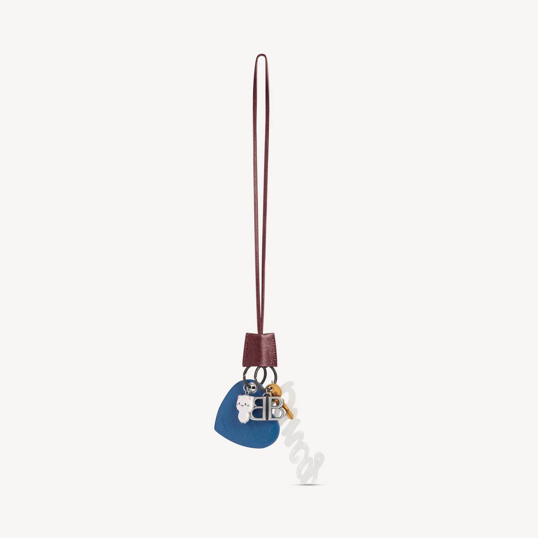 Women's Le City Charm Heart in New Brown/denim Blue