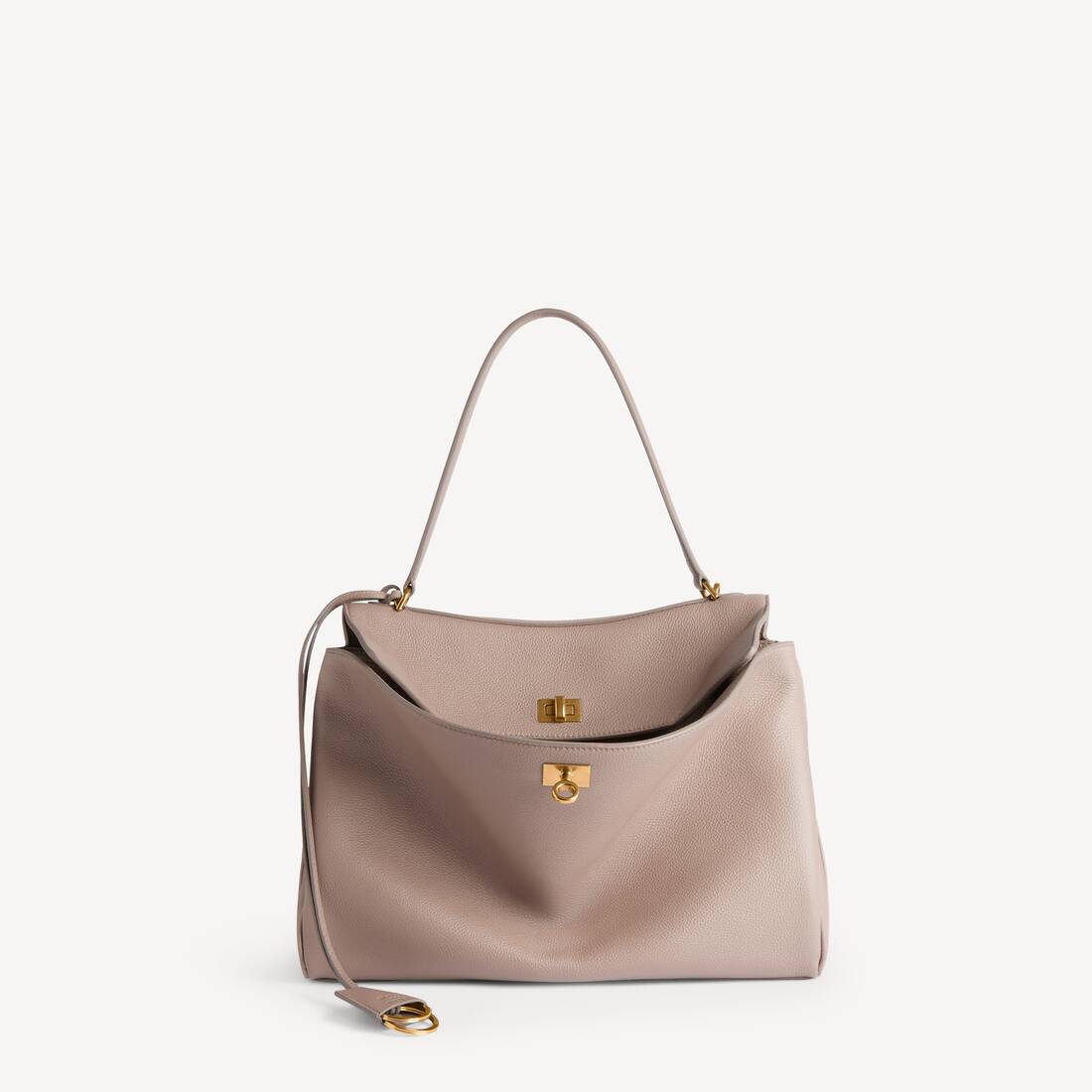 Women's Rodeo Handbag Medium Grained Calfskin in Sesame