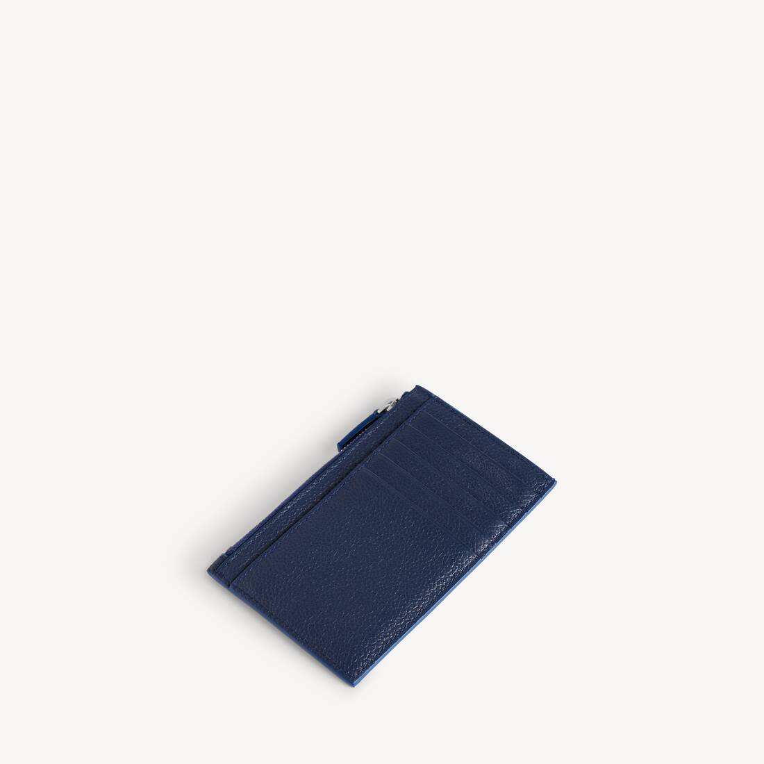 Men's Cash Long Coin And Card Holder Large in Navy/burgundy