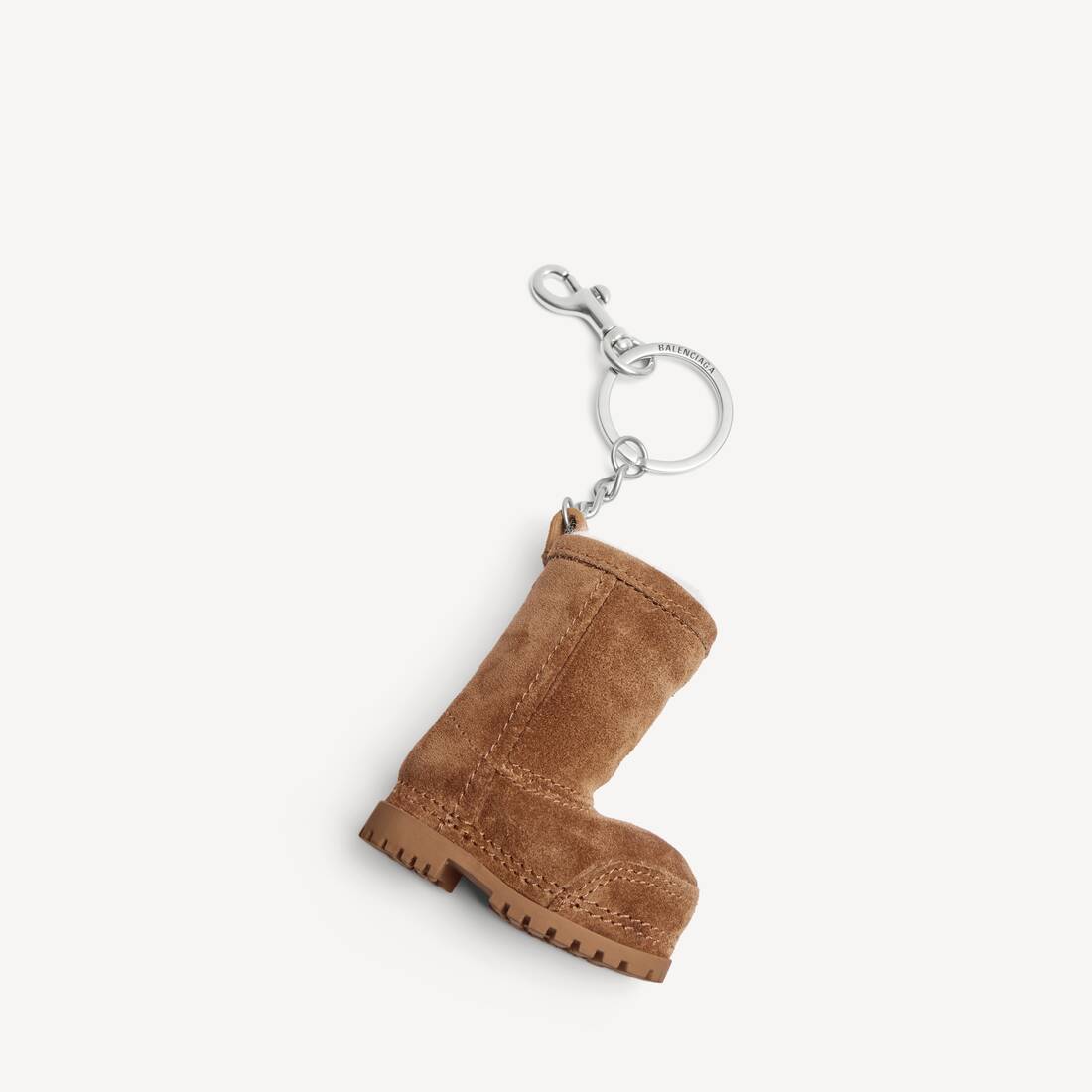Women's Charm/keychain Mini Alaska Boot in Noce