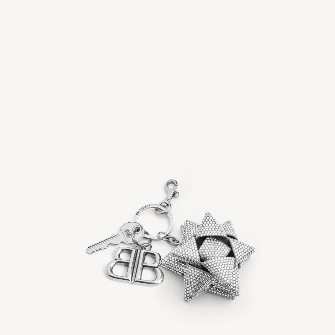 Women's Charm/keychain Gifting Bow in Crystal