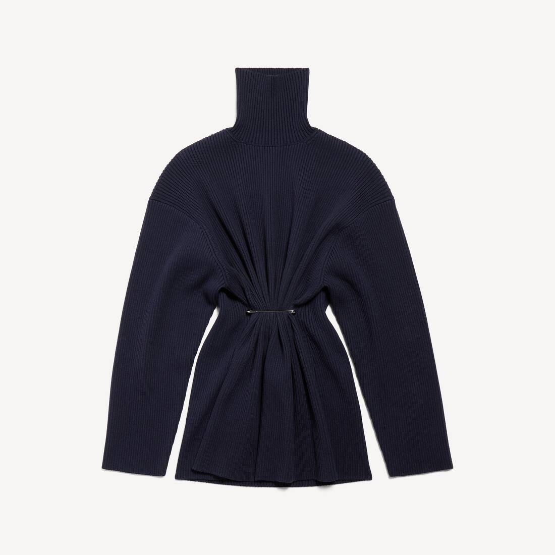 Women's Pinched Mini Dress in Navy