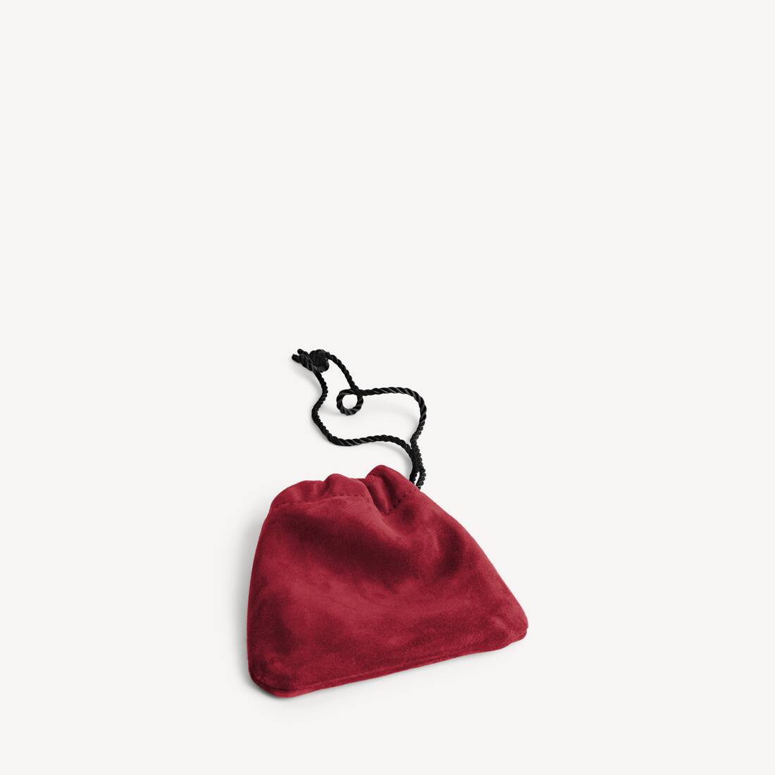 Women's Charm Jewelry Pouch in Cherry Red