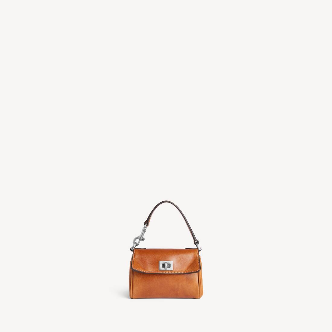Women's Rodeo Micro Bag Charm in Tan Cowboy