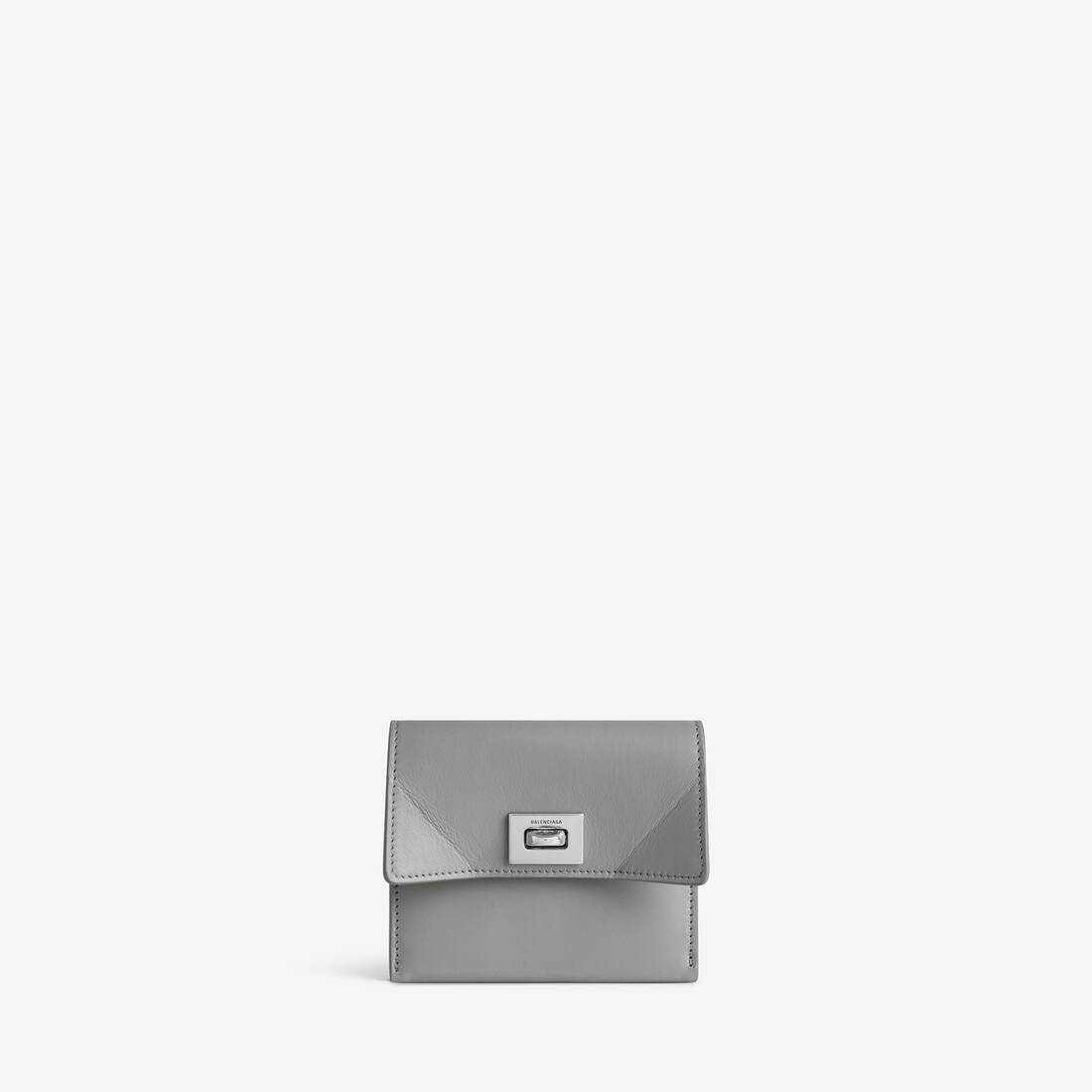 Women's Rodeo Card Holder With Flap in Cloud Grey