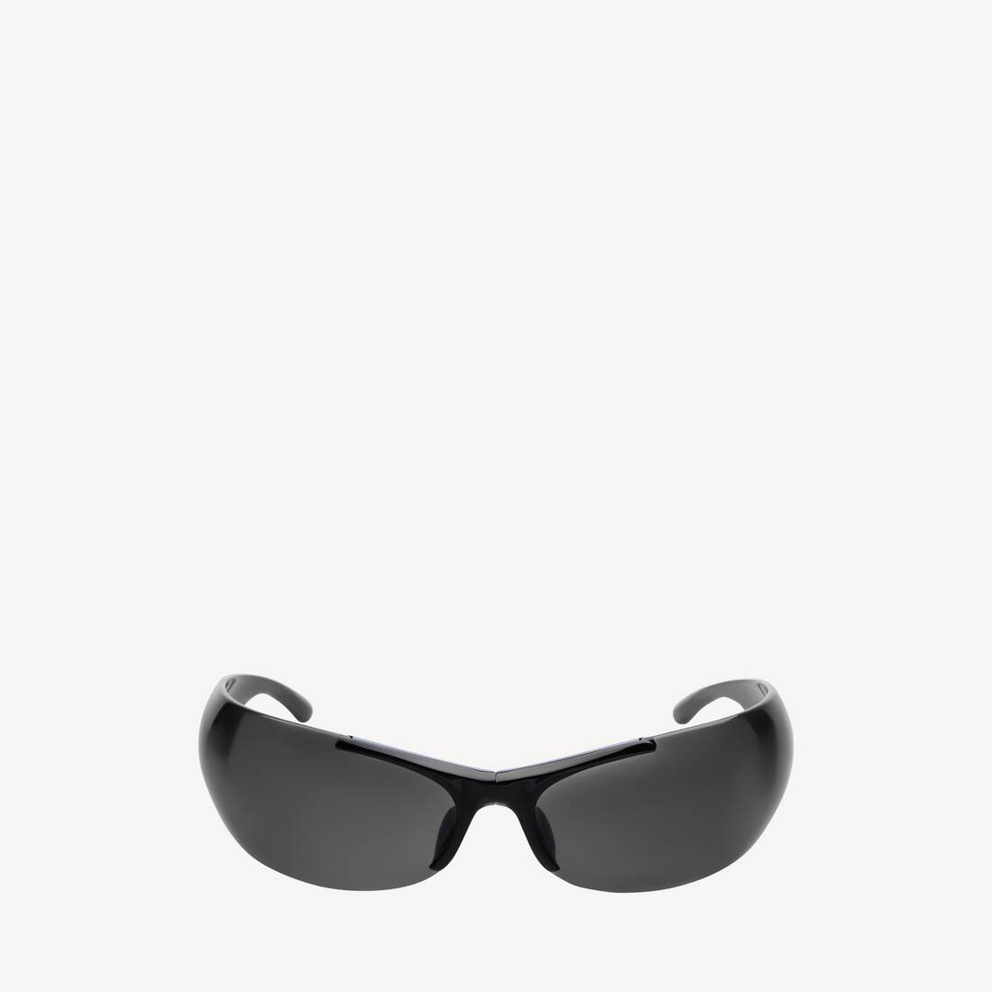 Afterhour Oval Sunglasses in Black