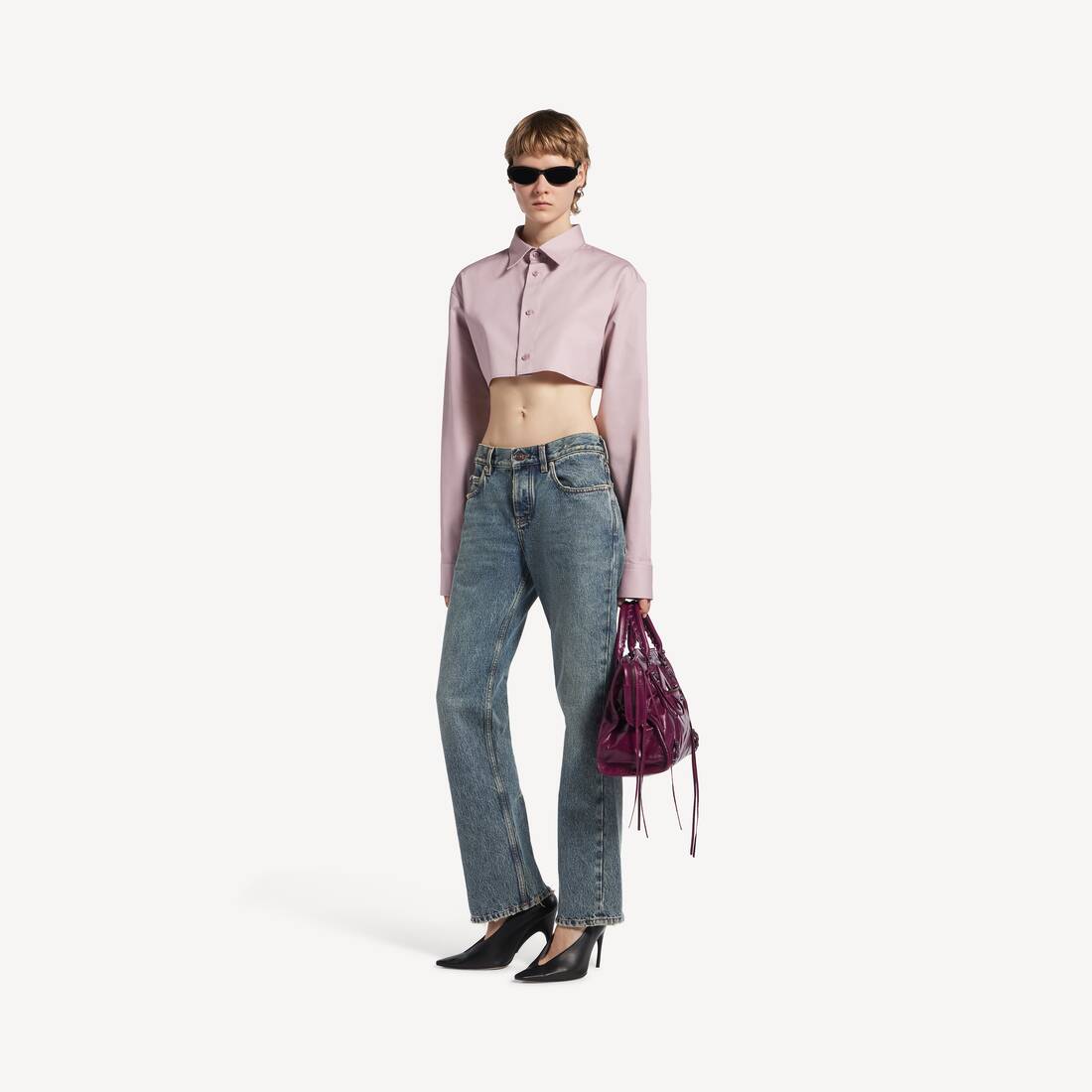 Women's Regular Fit Jeans in Dirty Vintage Blue