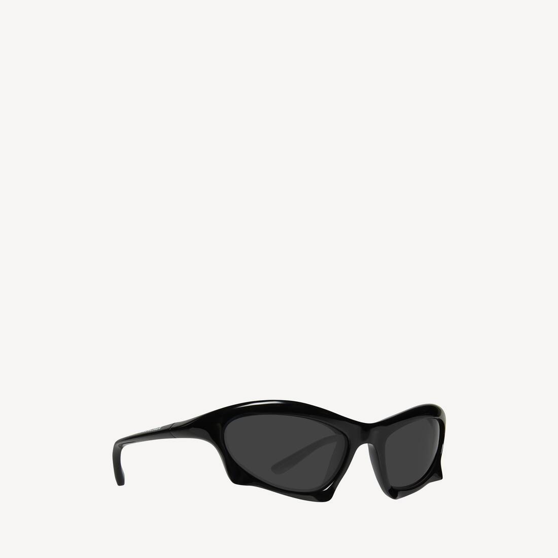 Bat Rectangle Sunglasses in Black