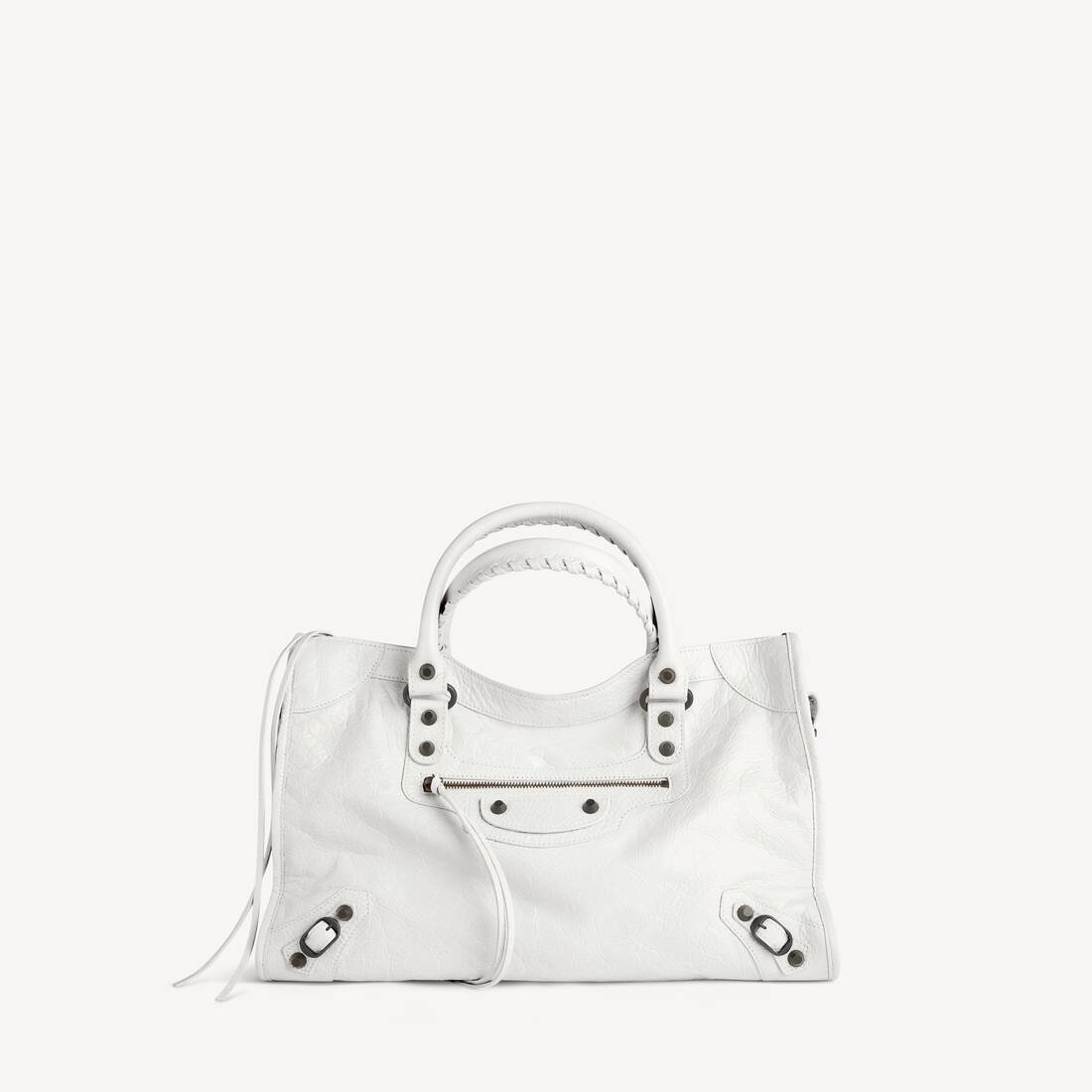 Women's Le City Bag Medium in Optic White