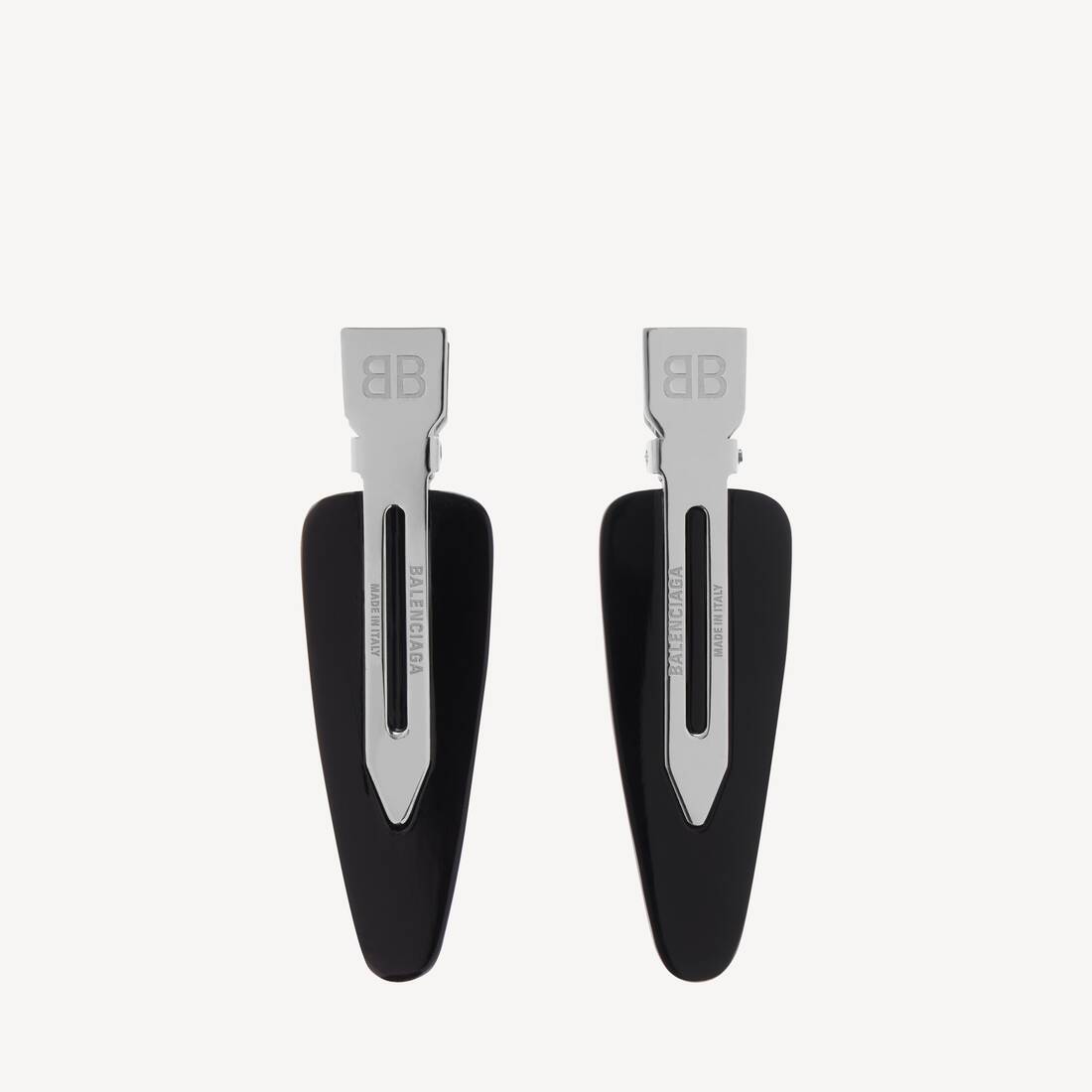 Women's Salon Bb Clip Set 2 in Silver/black