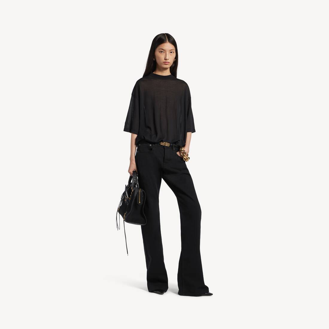 Women's Relaxed Fit Jeans in Black