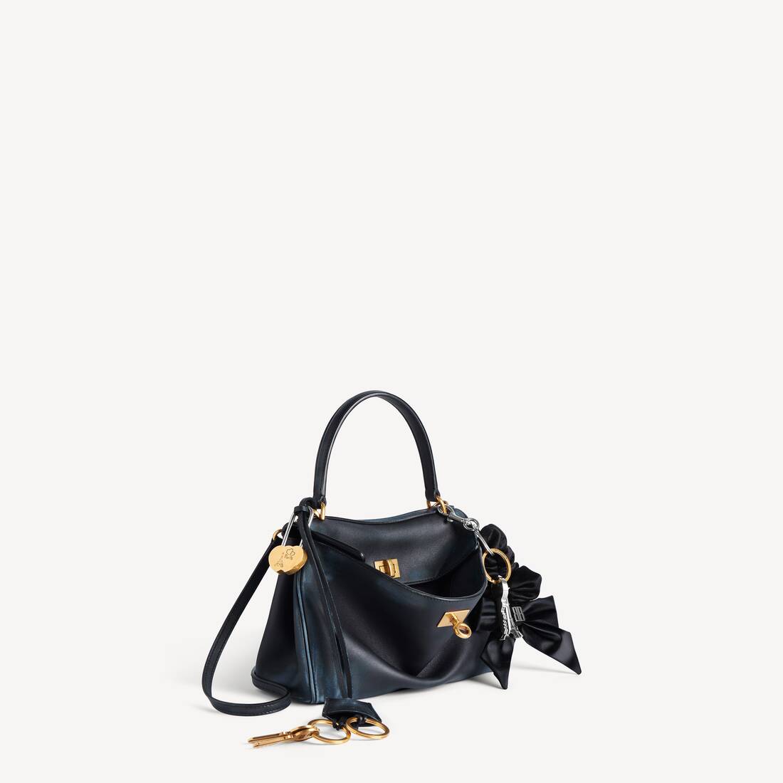 Women's Rodeo Handbag Mini With Charms in Marine Blue