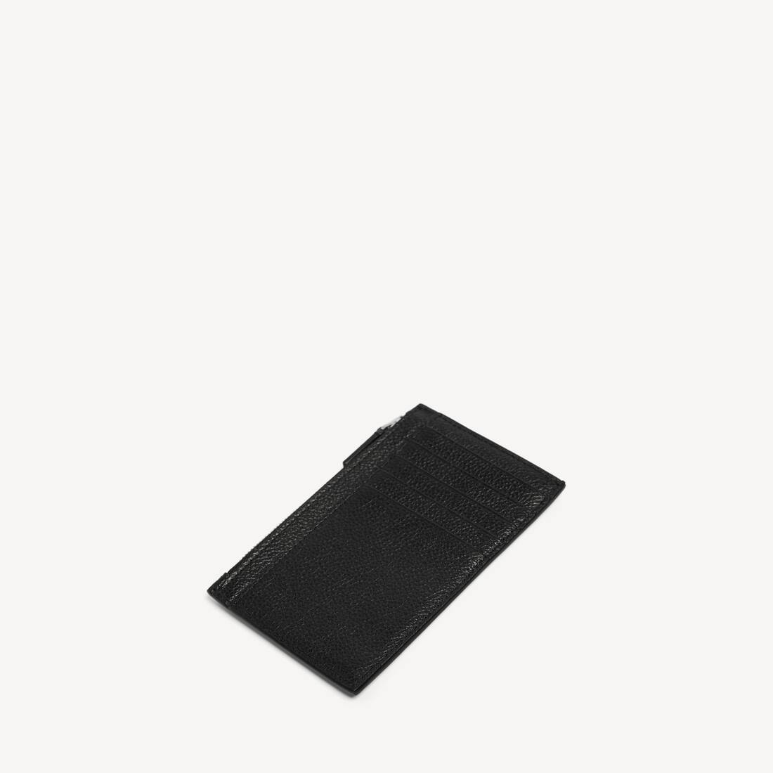 Men's Cash Long Coin And Card Holder in Black
