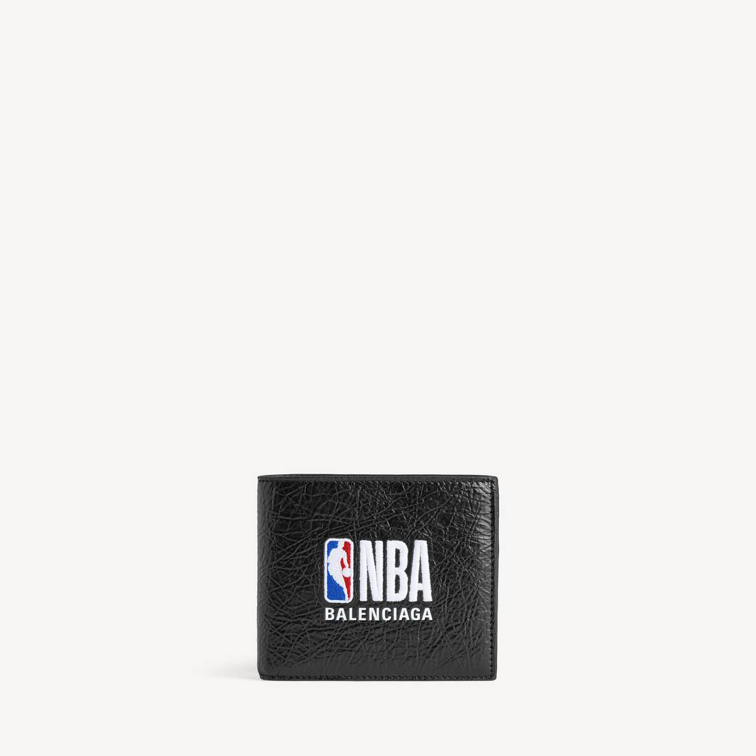 Men's Balenciaga | Nba Collaboration Cash Square Folded Wallet in Black