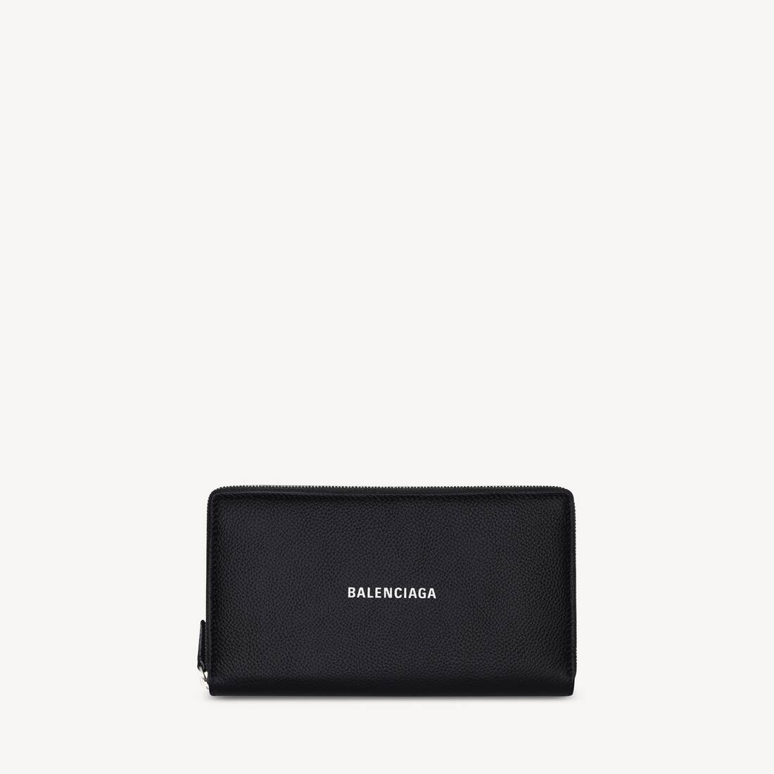 Men's Cash Continental Wallet in Black/white